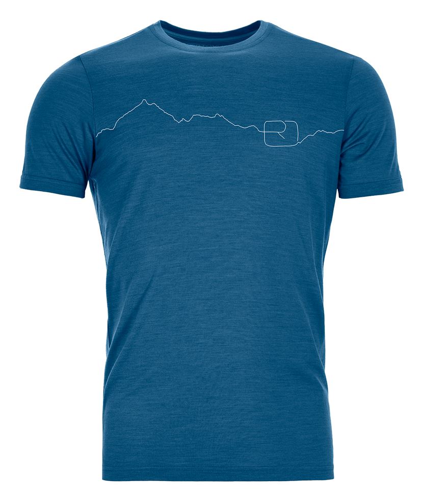 Levně Ortovox tričko 150 Cool Mountain Ts M blue