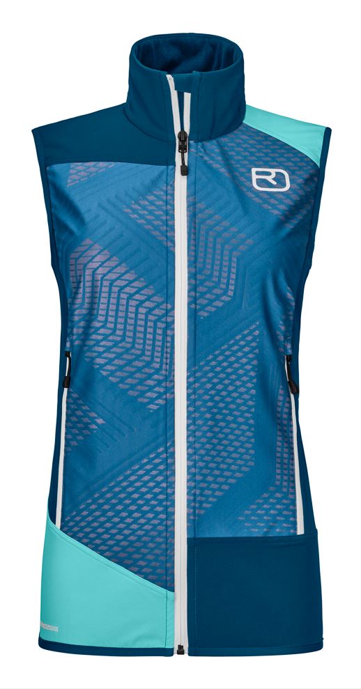 Ortovox vesta Col Becchei Vest W petrol blue Velikost: M