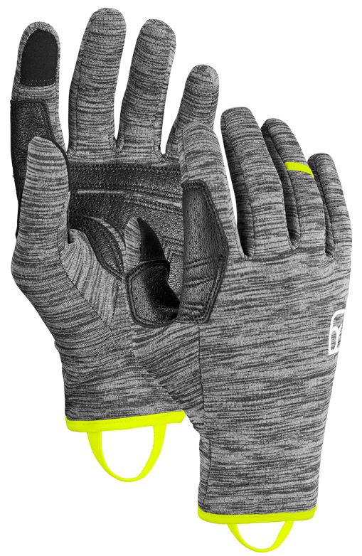 Levně Ortovox rukavice Fleece Light Glove W black steel blend