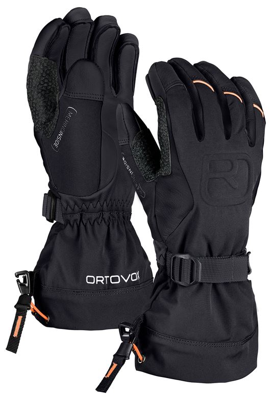 Levně Ortovox rukavice Freeride Glove W black raven