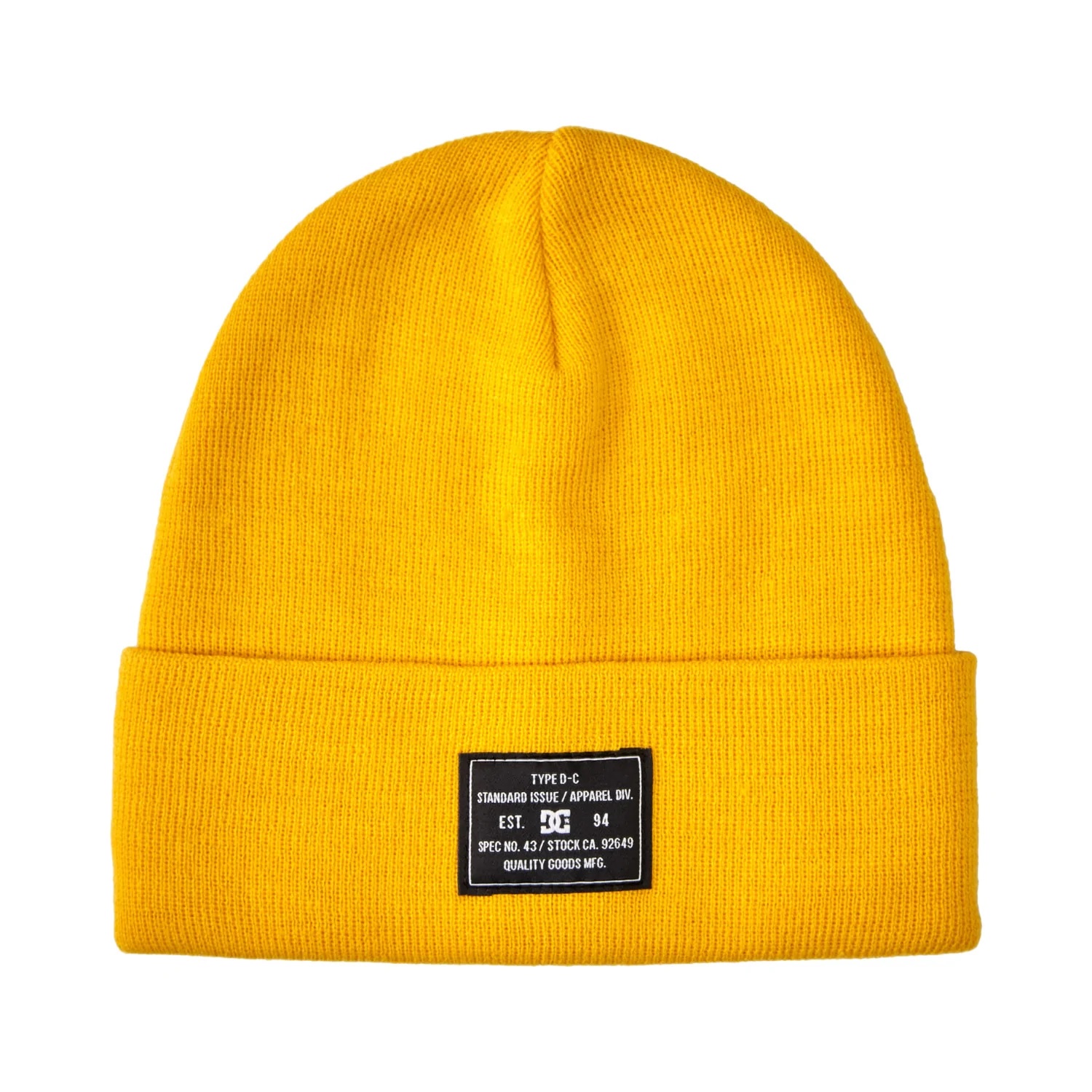 Levně DC čepice Label Beanie old gold