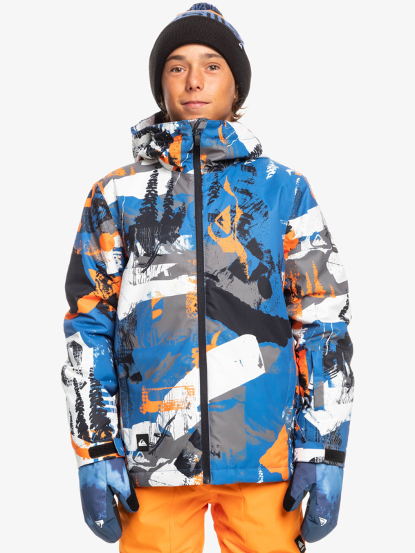 Quiksilver bunda Mission Printed Youth Jk bright colbalt Velikost: 4-5