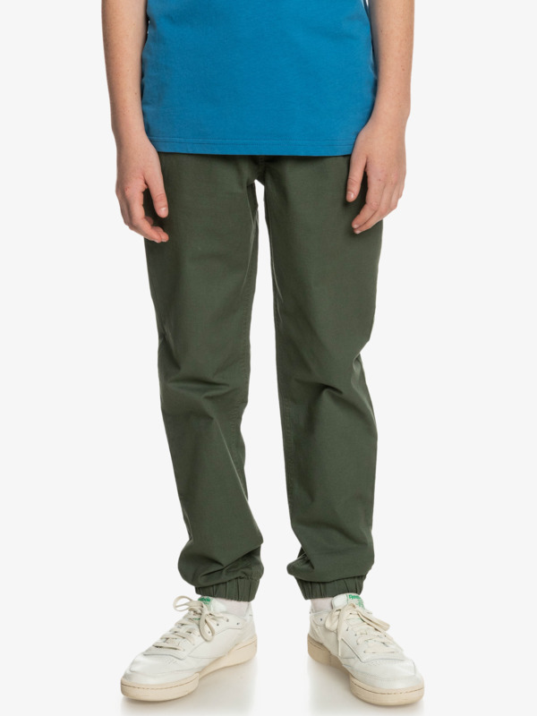 Quiksilver kalhoty Taxer Beach Cruiser Pant Yth thyme Velikost: 16