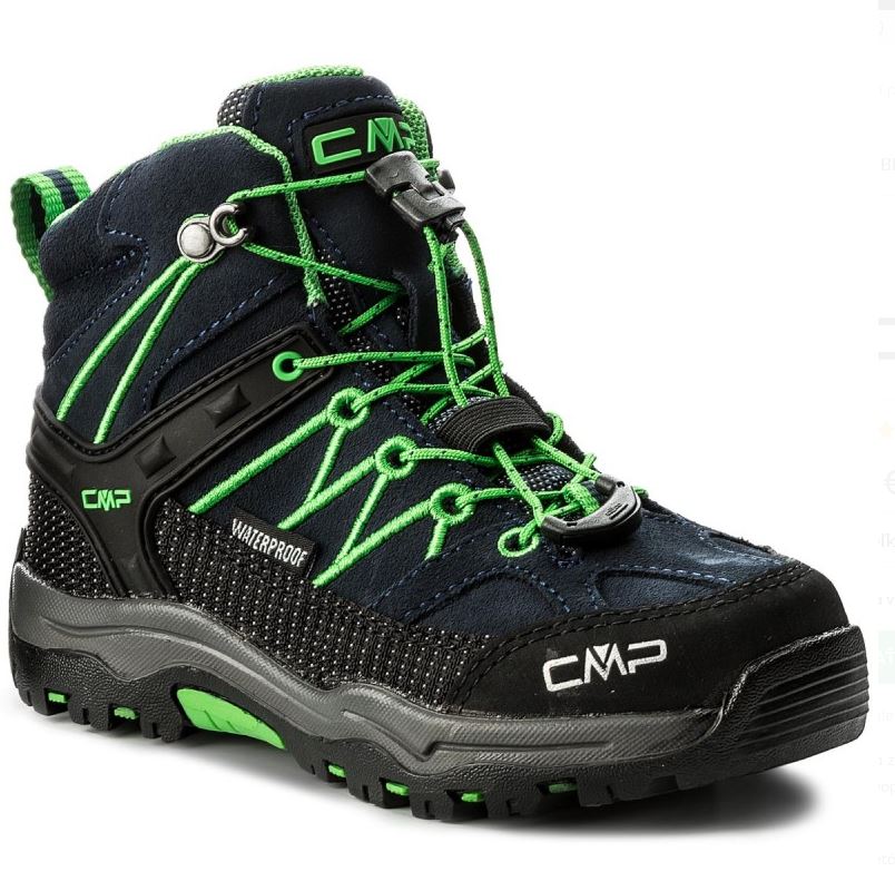 CMP obuv Kids Rigel Mid Trekking Shoe Wp blue/gecko Velikost: 29