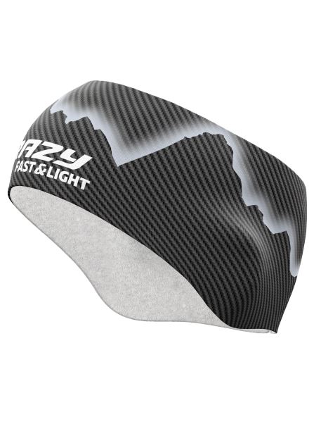 Crazy Idea čelenka Band Fast Cut Thermo black Velikost: L