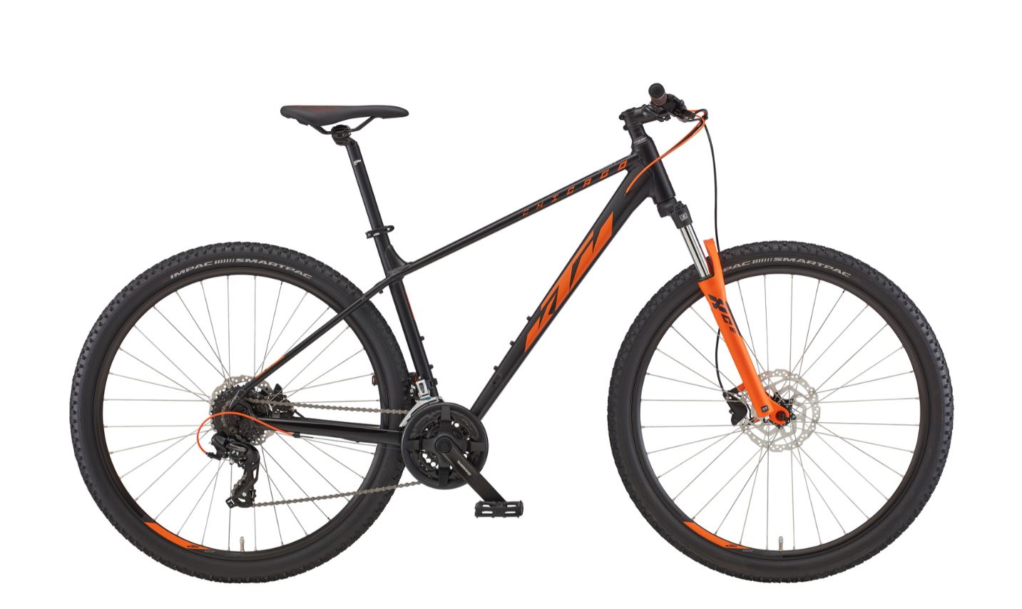 Levně KTM kolo Chicago 292 22/23 black/orange