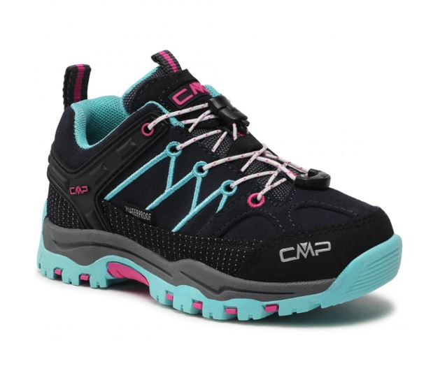 CMP obuv Kids Rigel Low Trekking Shoes Wp blue/aqua Velikost: 35