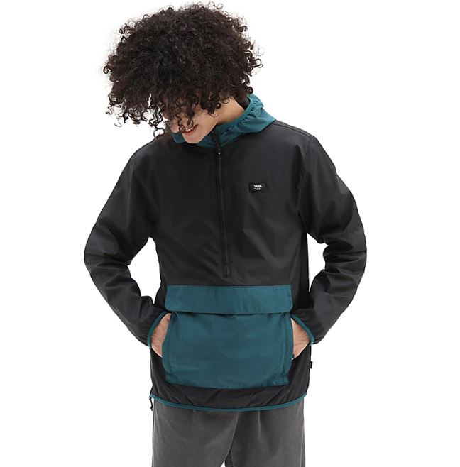 Vans bunda Lawrence Anorak black Velikost: M