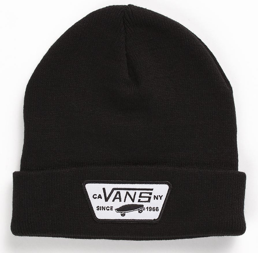 Vans čepice Mn Milford Beanie black Velikost: UNI