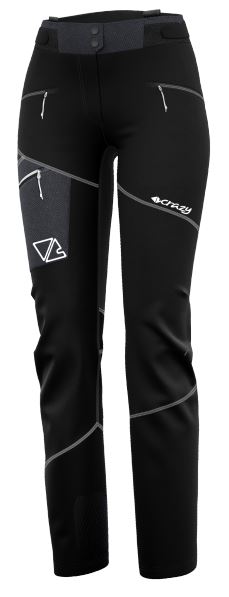 Levně Crazy Idea kalhoty Pant Inspire black