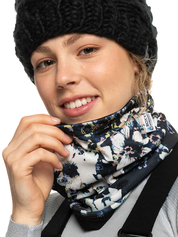 Roxy nákrčník Lana Collar true black flowers Velikost: UNI