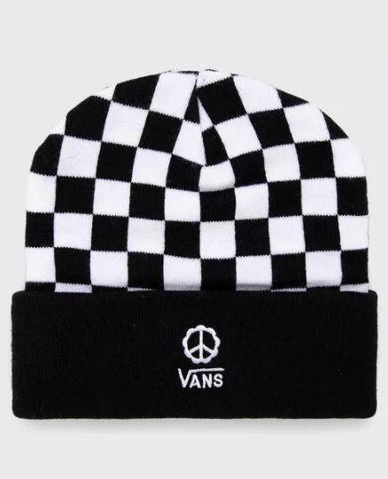 Vans čepice Breaking Out Beanie black white Velikost: UNI