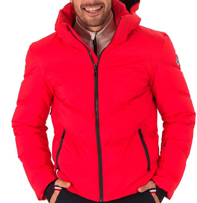 Rossignol bunda Signature Merino Down Jkt sports red Velikost: XL