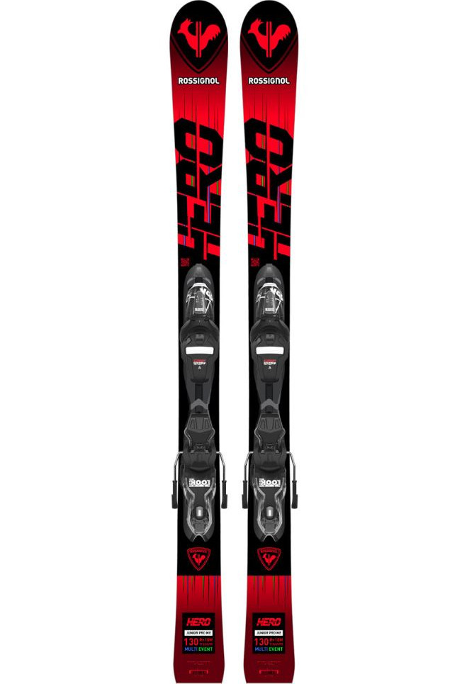 Levně Rossignol lyže Hero Junior Multi-event Xpress +Jr Xpress 7 GW 23/24 black/red