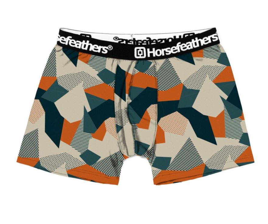 Levně Horsefeathers boxerky Sidney Boxer Shorts polygon