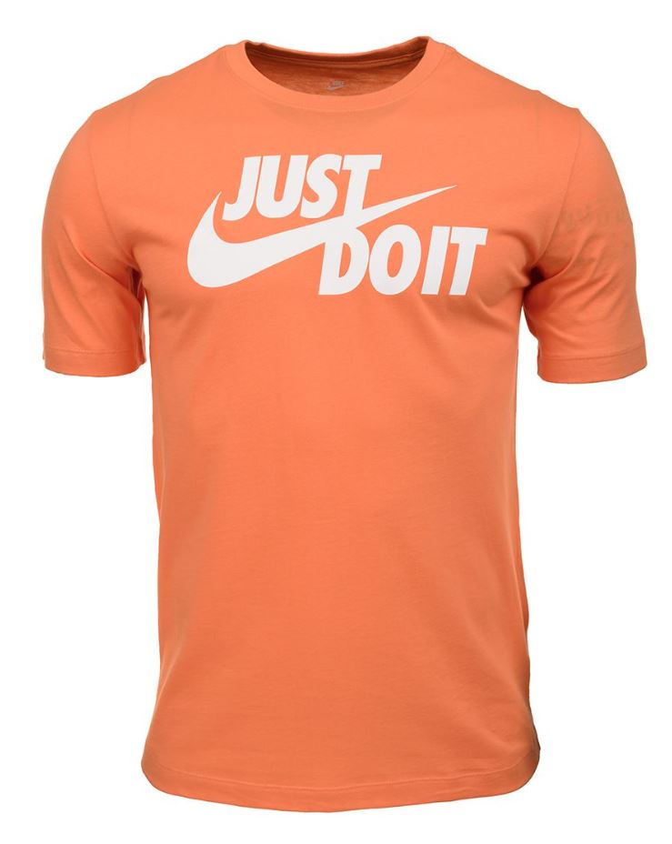 Nike tričko Just Do It Swoosh orange Velikost: XL