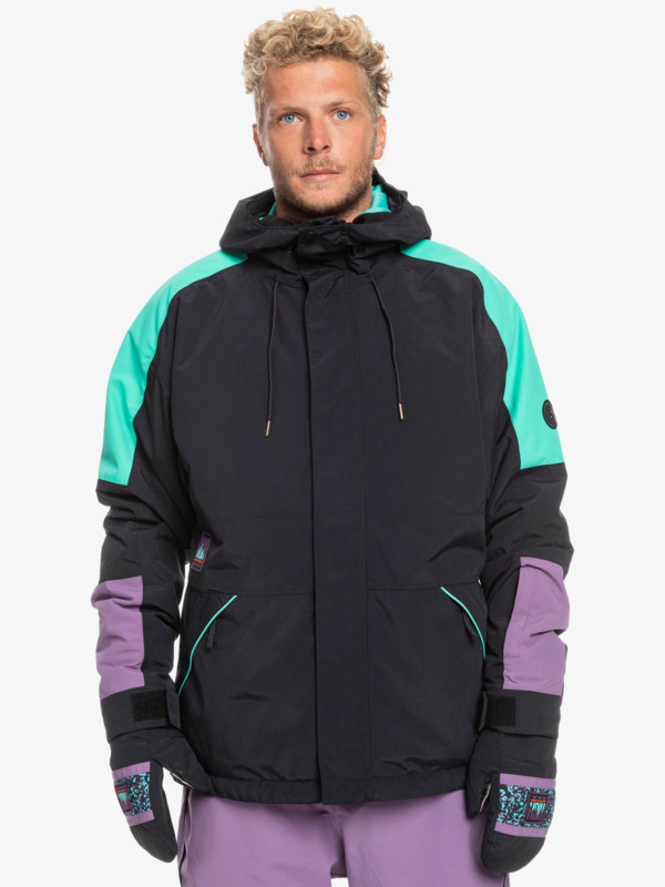 Levně Quiksilver bunda Radicalo black