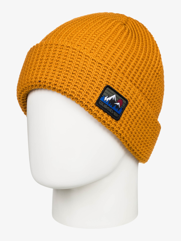 Levně Quiksilver čepice Tofino Beanie buckthorn brown