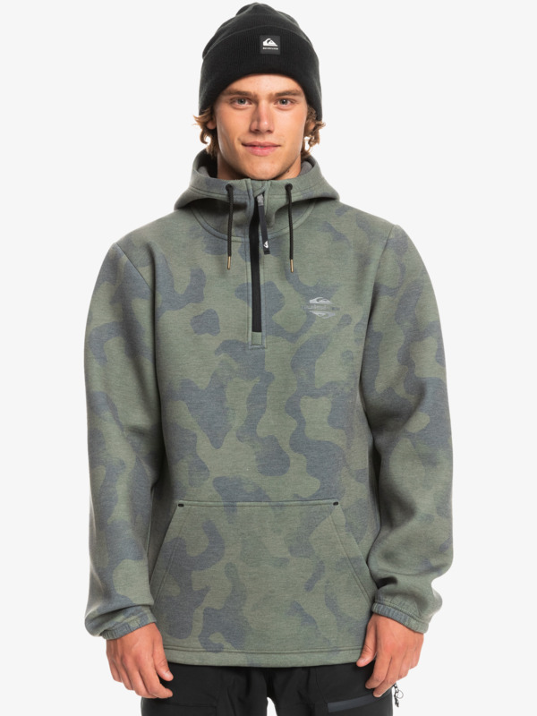 Quiksilver mikina Shredder Hoodie true black Velikost: L