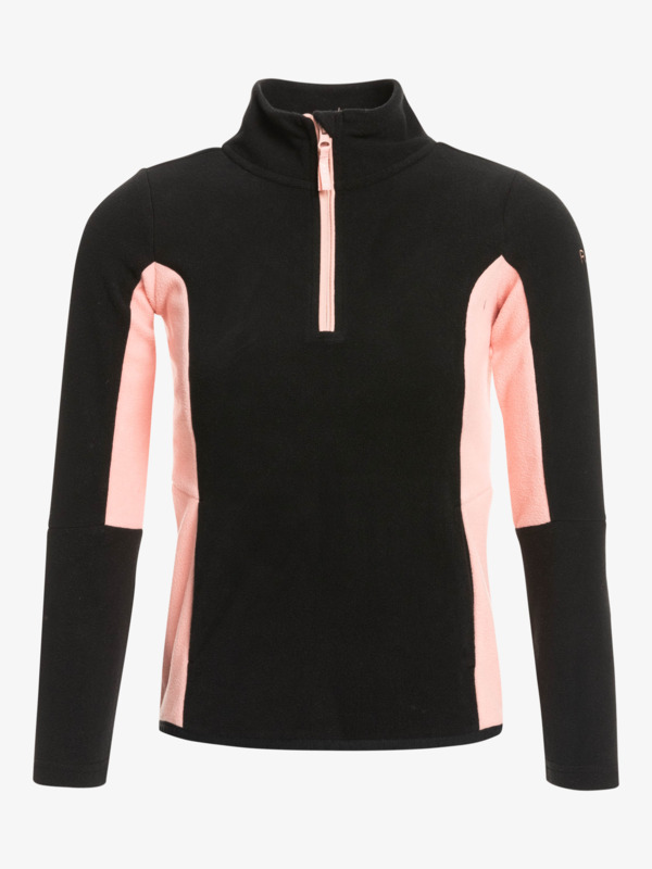 Roxy mikina Sayna Half Zip Girl black Velikost: 16