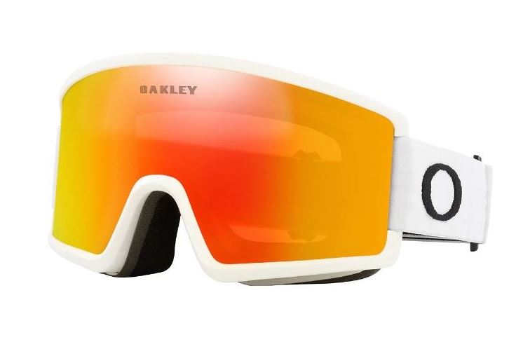 Oakley brýle Target Line OO7120-0700 Matte White W/ Fire Ired Velikost: UNI