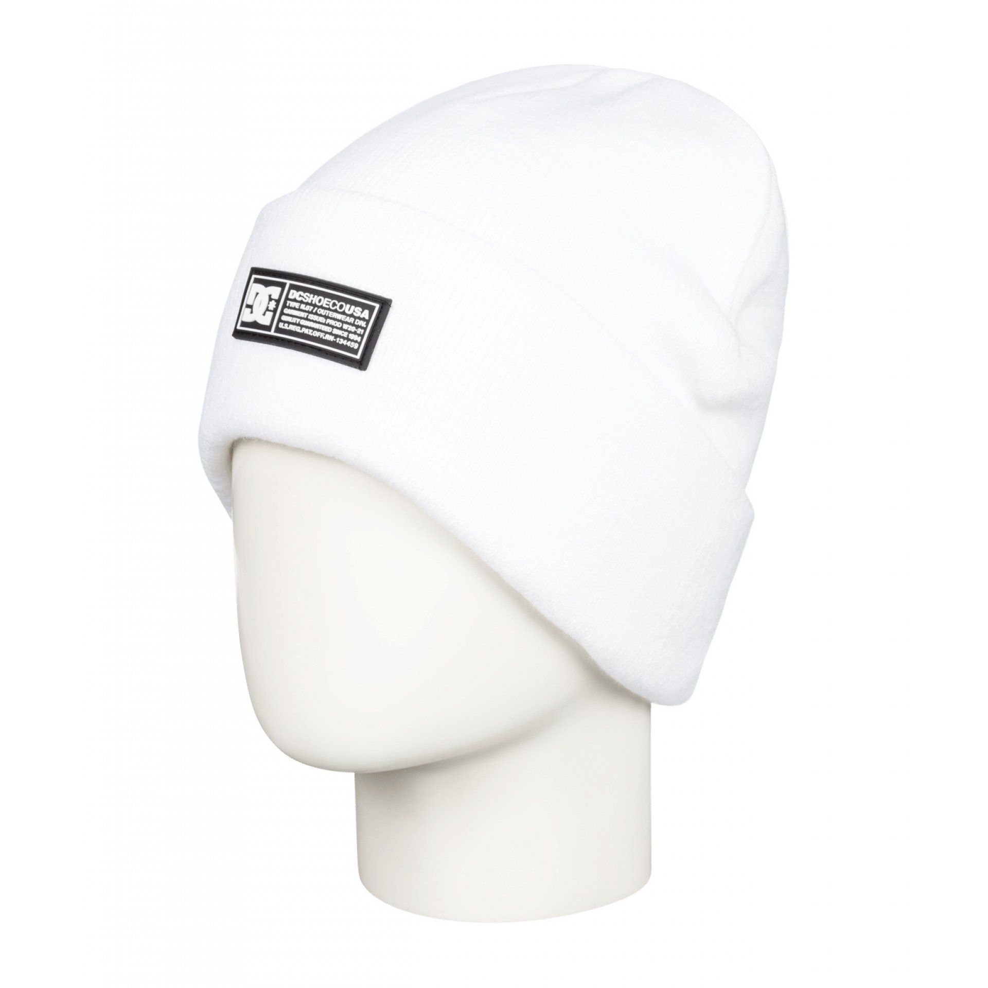 Levně DC čepice LABEL WMNS BEANIE white