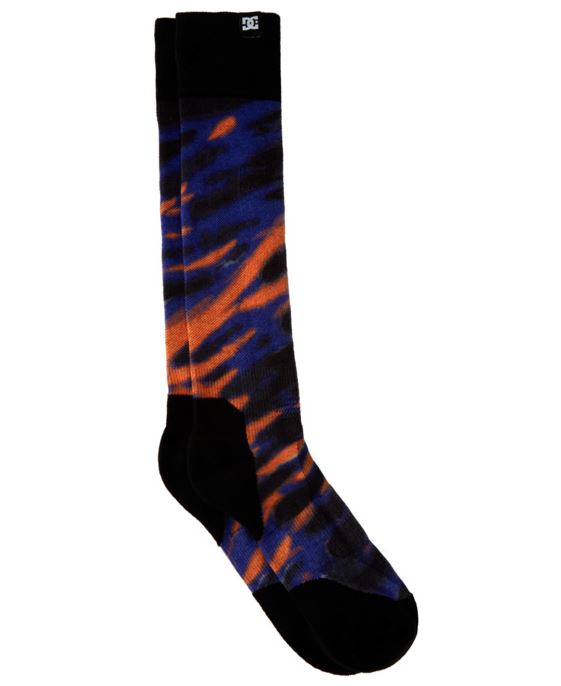DC ponožky Sanctionated Sock angled tie dye Velikost: S-M