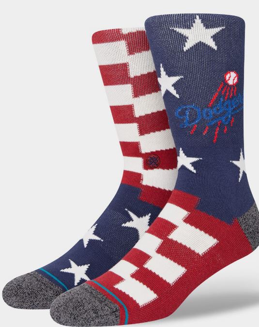 Stance ponožky Brigade Dodgers navy Velikost: L