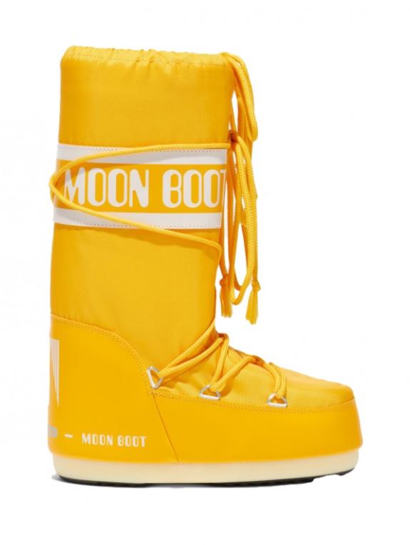 Levně Moon Boot snehule Icon Nylon yellow