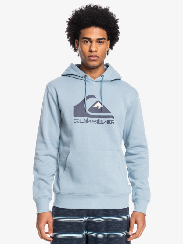 Quiksilver mikina Big Logo Hood ashley blue Velikost: M