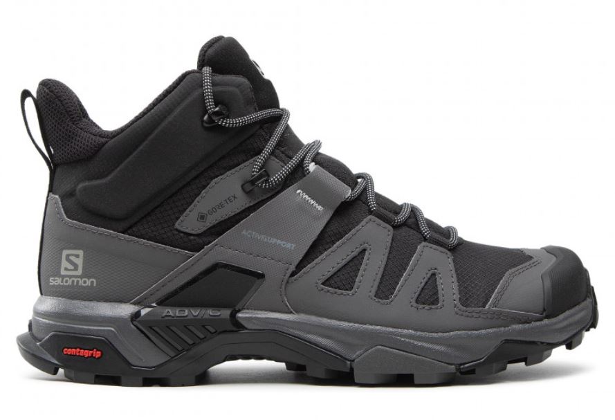 Salomon obuv X Ultra 4 Mid Wide Gtx black/magnet Velikost: 10.5