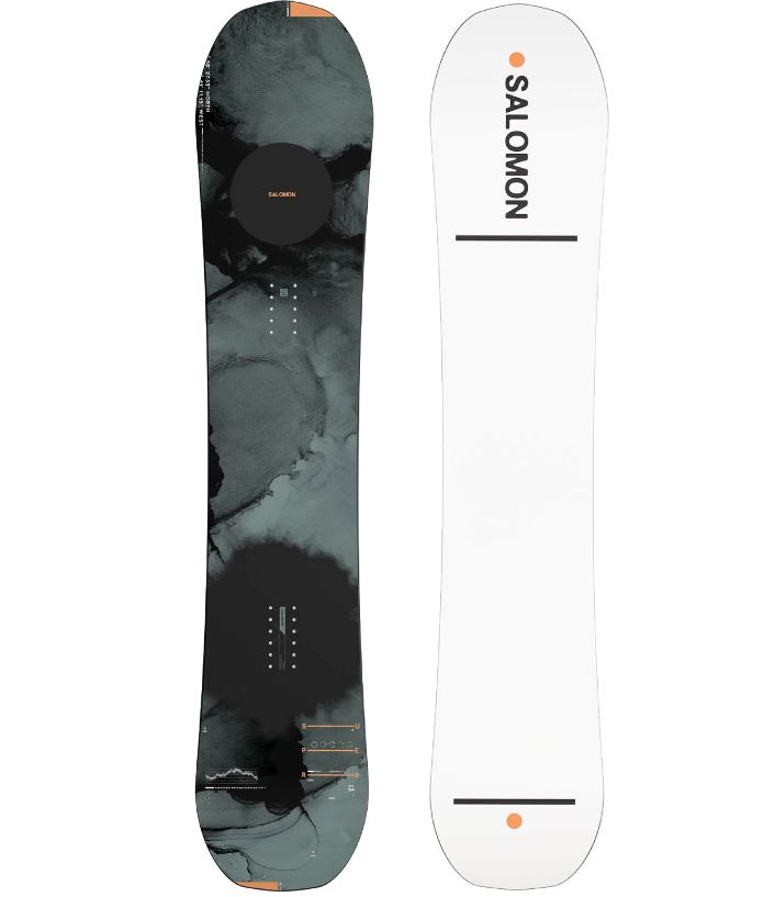 Salomon snowboard Super 8 Rtl 22/23 black/white Velikost: 154