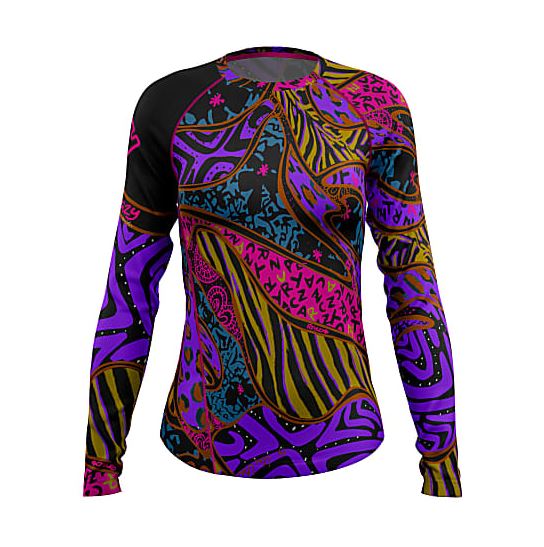 Levně Crazy Idea tričko Long Sleeved Aria zebra mix color