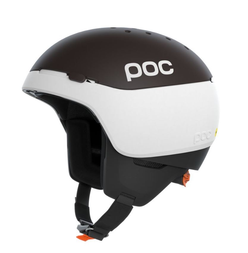 POC helma Rs Mips white/brown matt Velikost: 59-62