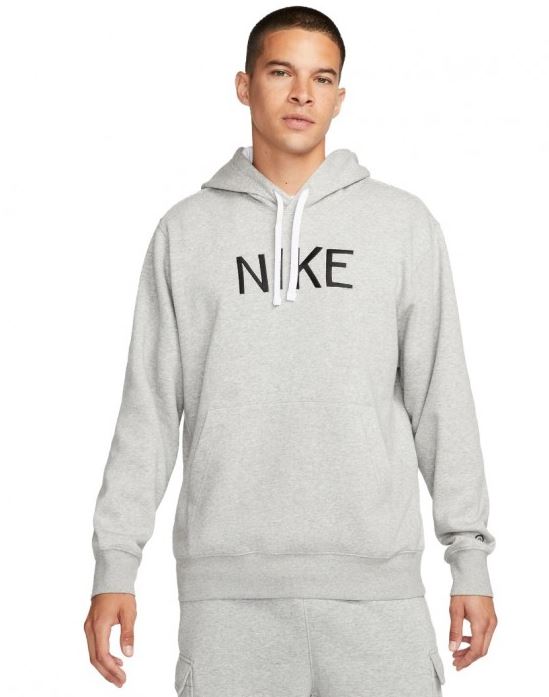 Levně Nike mikina Hbr-C Bb Hoodie grey