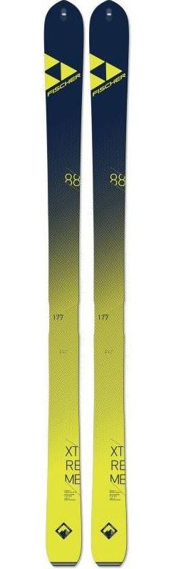 Fischer lyže Tour X-Treme 88 22/23 yellow Velikost: 156