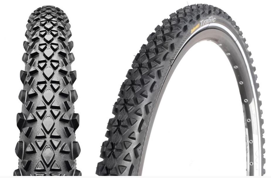 Continental plášť Traffic II Sport reflex drát - 24x1.75 Velikost: UNI