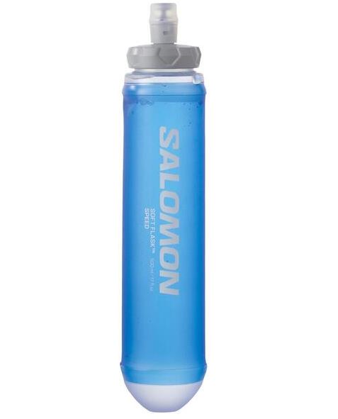 Levně Salomon fľaša Soft Flask 500ml /17 speed clear blue