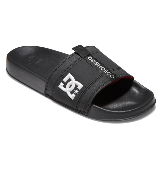 DC pantofle Lynx Slide black grey red Velikost: 10