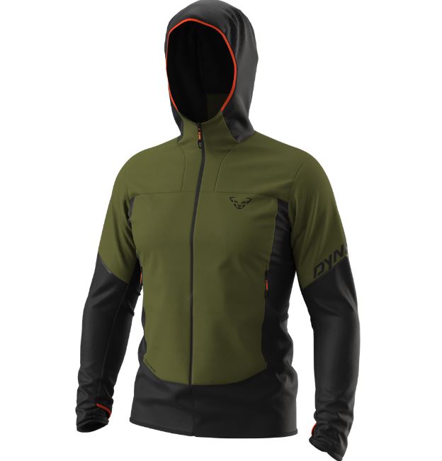 Levně Dynafit bunda Traverse Alpha Hooded Jkt M winter moss