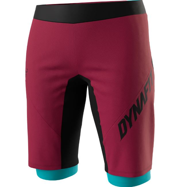 Levně Dynafit šortky Ride Light 2in1 Short W beet red