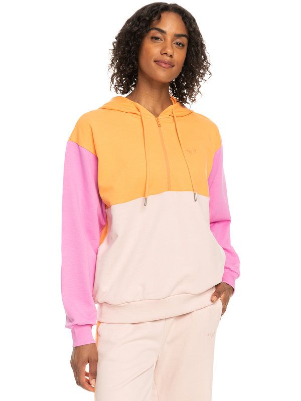 Roxy mikina Essential Energy Cblock Hoodie mock orange Velikost: M