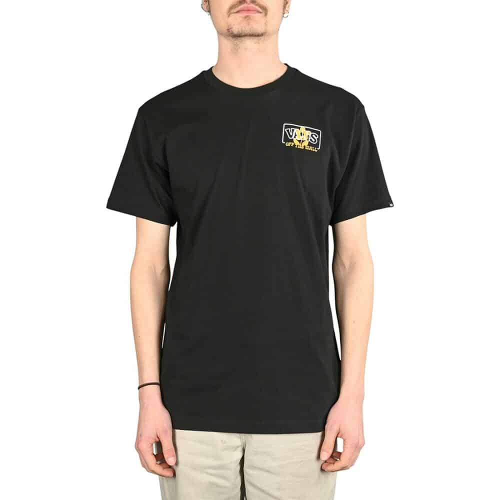 Vans tričko Boxed Logo Foral Ss Tee Ii black Velikost: L