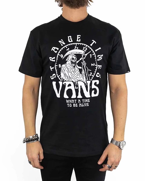 Vans tričko Strange Times Ss Tee black Velikost: M