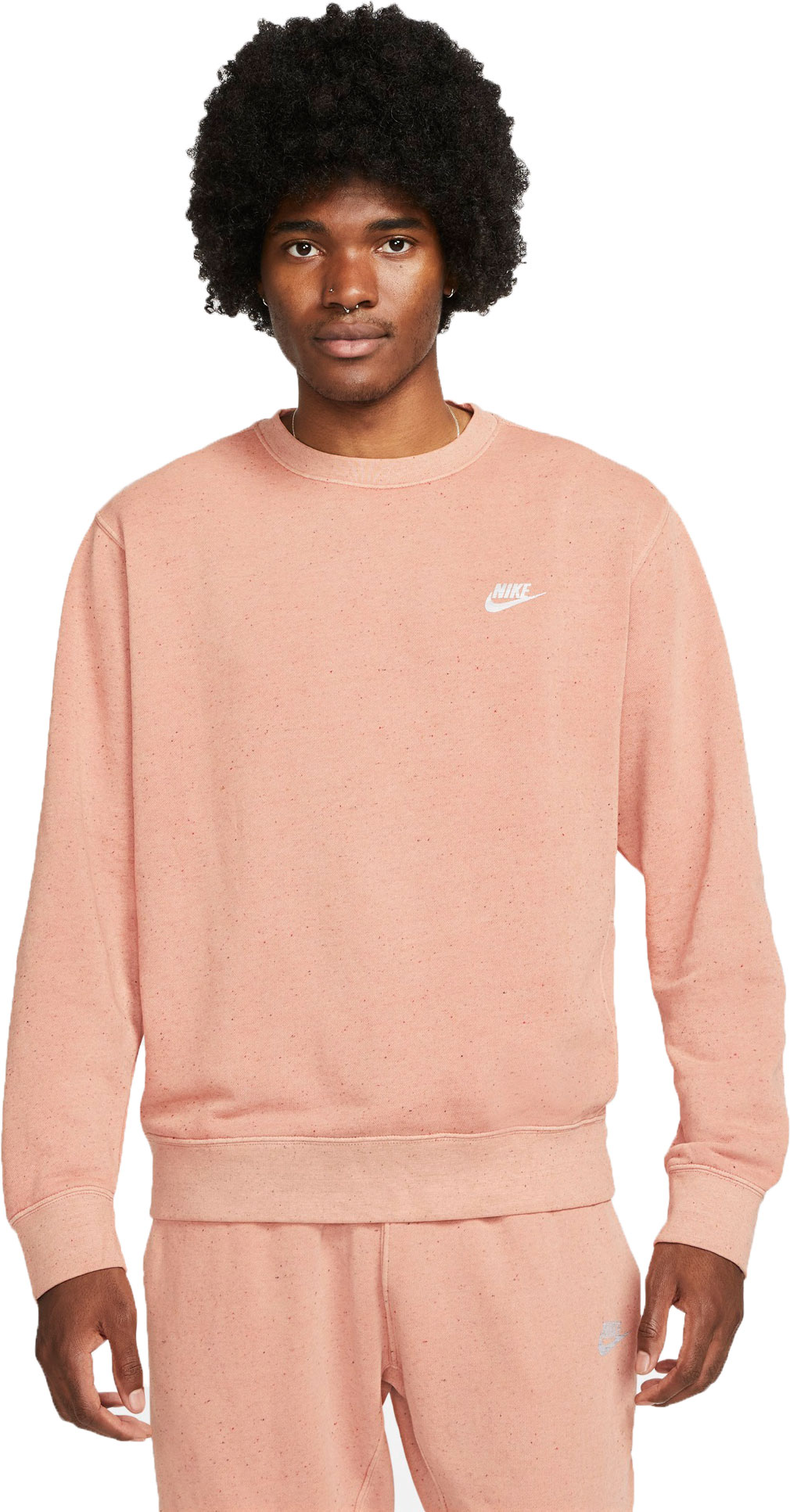 Levně Nike mikina Sportswear Club Fleece + R canyon rust