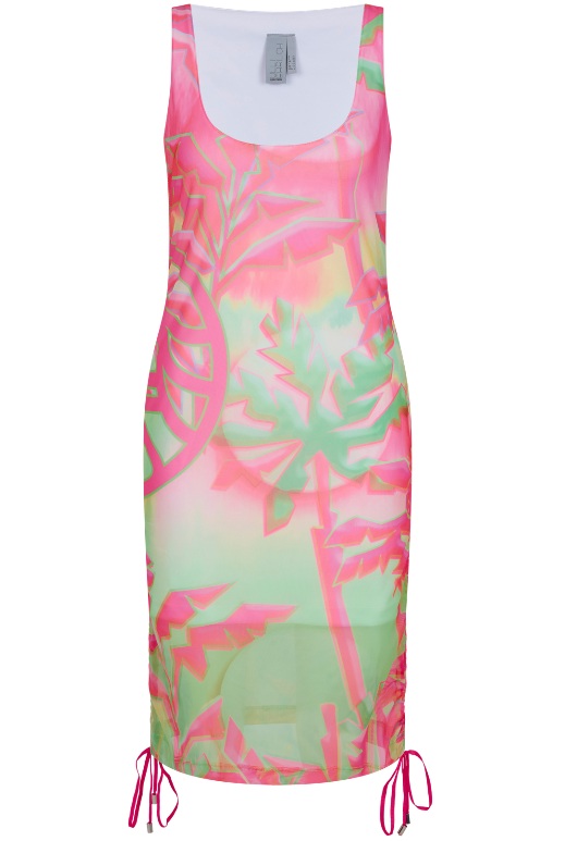 Sportalm šaty Pineapple orange pop Velikost: 40