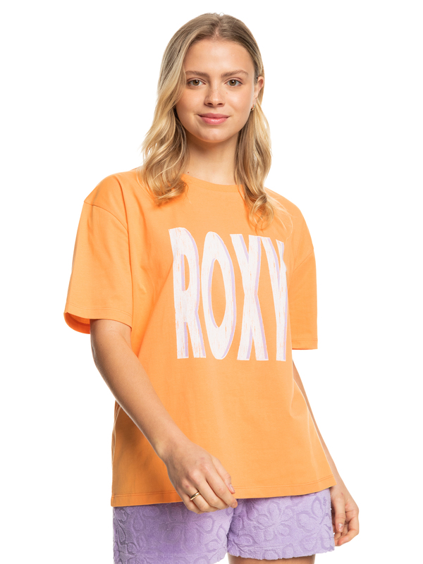 Levně Roxy tričko Sand Under The Sky mock orange