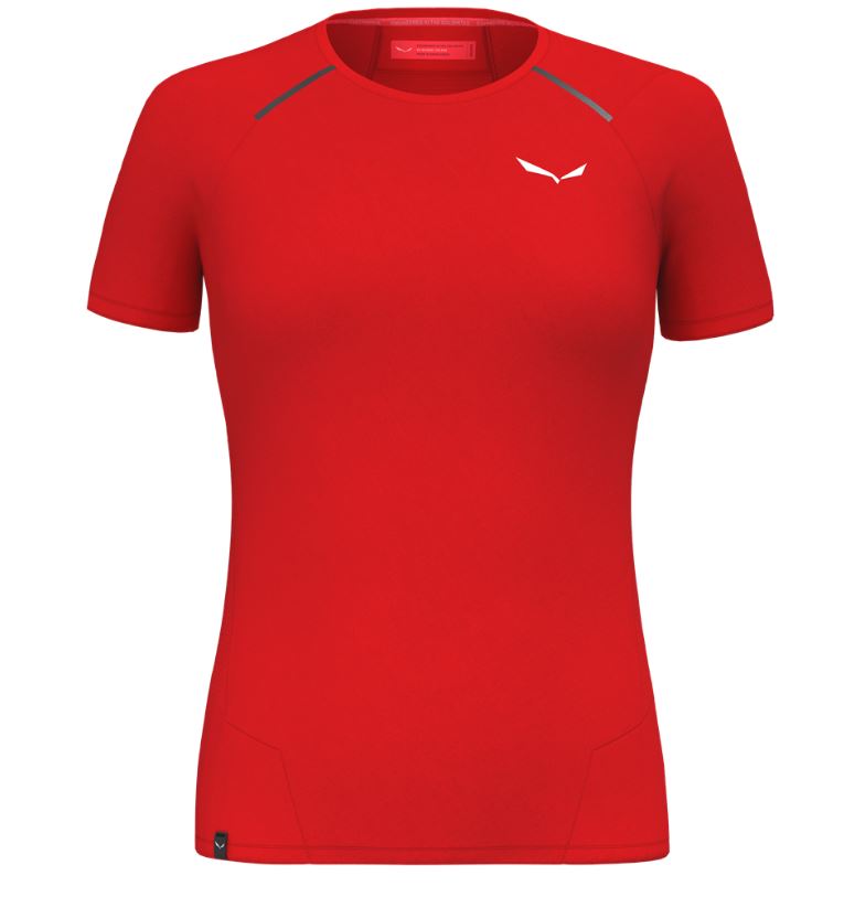 Salewa tričko Pedroc Dry Hybrid T-Shirt flame Velikost: 34
