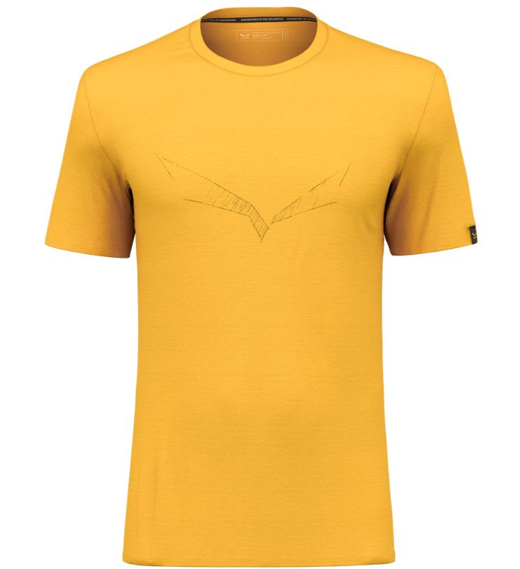 Salewa tričko Pure Eagle Sketch Merino Velikost: 2XL