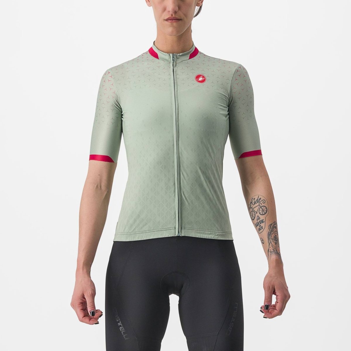Castelli tričko Pezzi Jersey green Velikost: L